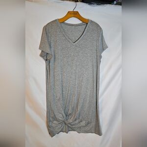 Grey T Shirt Dress